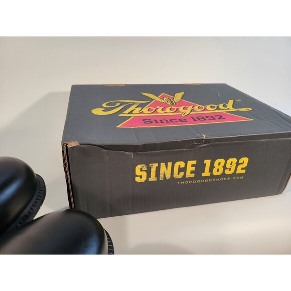 Thorogood Leather Oxford Dress Shoes Mens Size 15 XW Extra Wide Black 834-6041 - Picture 3 of 12